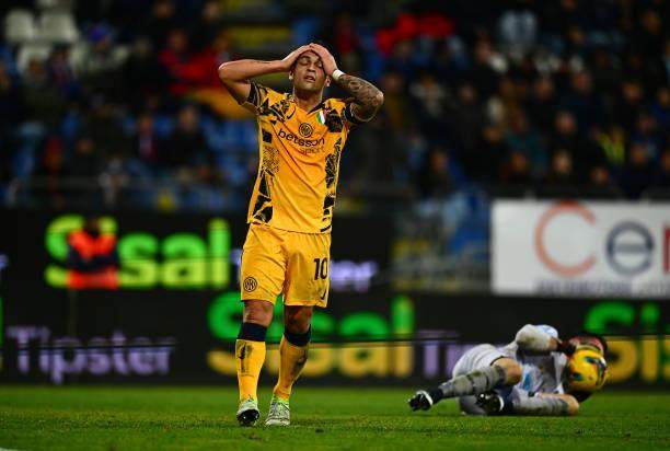 劳塔罗终于打破8场球荒，国米队长用进球重新上路